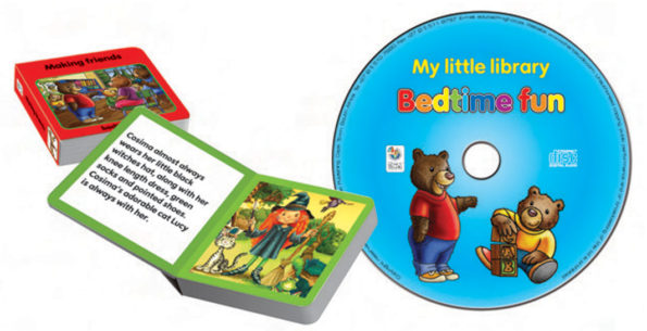 9781415110553 My First Library & CD Bed Time Fun Components