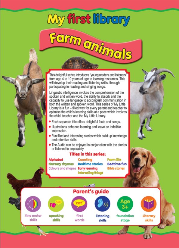 9781415110584 Farm Animals Back